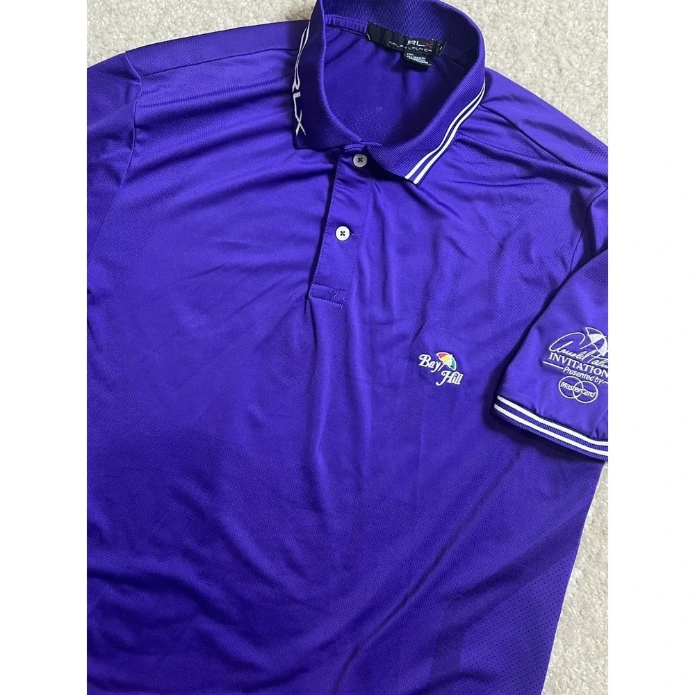 RLX Ralph Lauren Polo Arnold Palmer Invitational Bay Hill‎  Shirt Mens M Golf